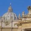 Foto: Particolare della Cupole e Colonnato - Basilica di San Pietro - sec. XVI (Roma) - 12